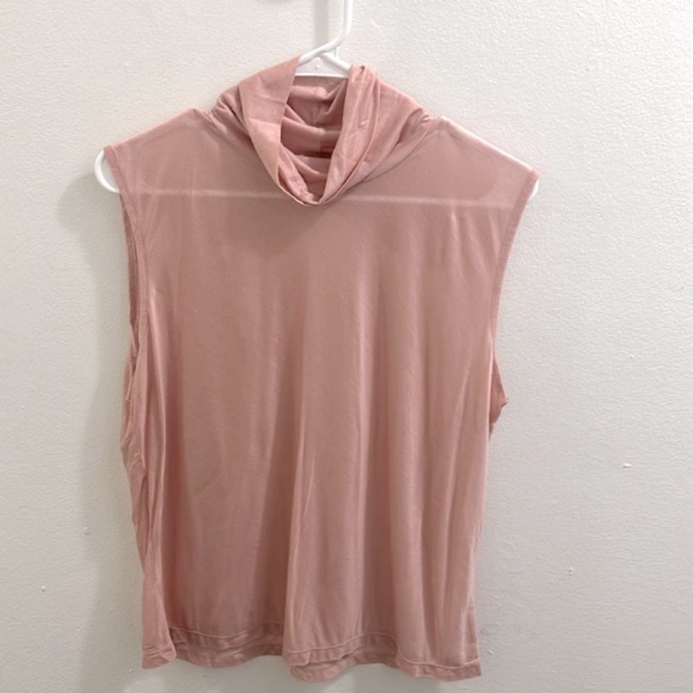 Banana Republic 100% Lyocell Sleeveless Turtleneck Size XL